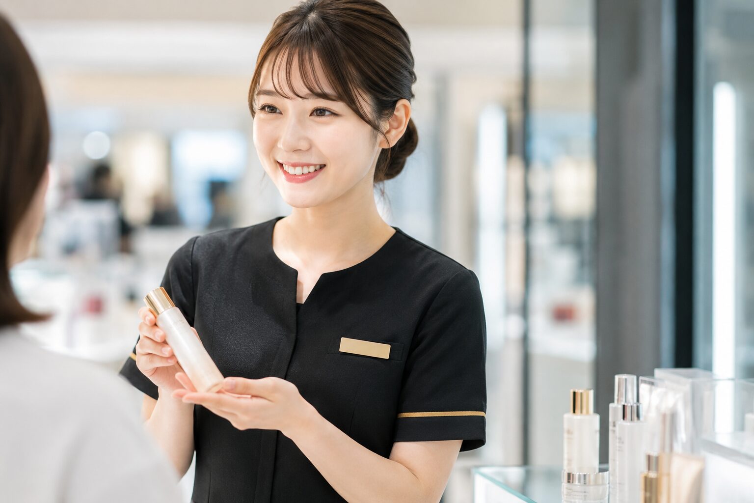 美容業界で働く女性